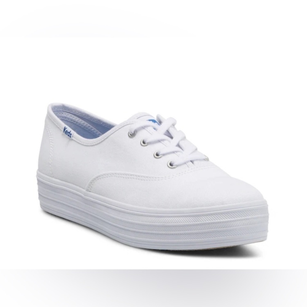 Keds champion platform Sneakers all white size 9‎